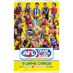 AFL Team Coach Footy Cards 2026