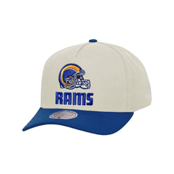 Mitchell & Ness NFL Team Colour Pro-Pinch Fit Snapback Cap Los Angeles Rams