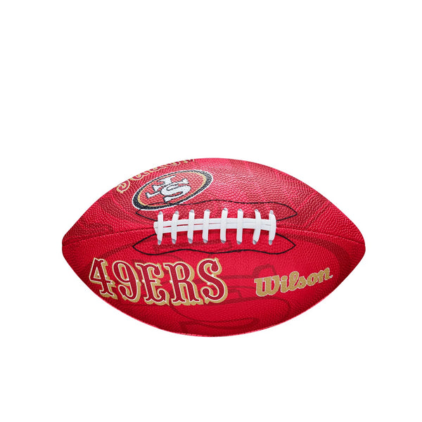 Wilson San Francisco 49ers Junior Team Logo Mini Football