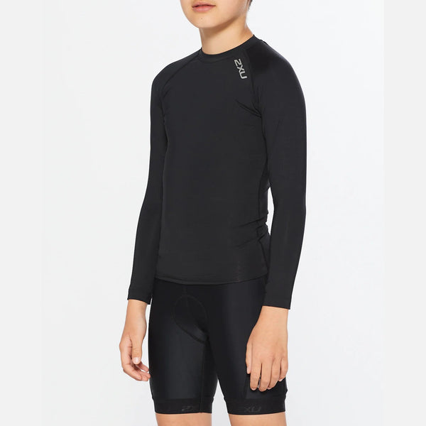 2XU Youth Compression Long Sleeve Top - SPORTFIRST ELTHAM