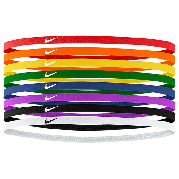 Nike Swoosh Stretch Cotton Terry Sport Wristbands/Sweatbands Black, 2-pk