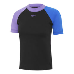 Speedo Girls Short Sleeve Sun Top Rashie