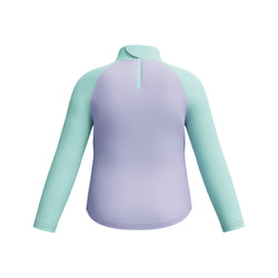 Speedo Toddler Girls Long Sleeve Printed Rash Guard