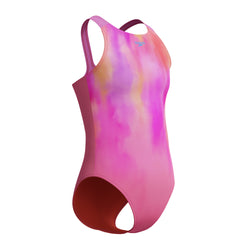 Speedo Junior Girls Print Pulseback One Piece