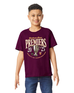 Brisbane Lions 2025 AFL Premiers Tee - Youth