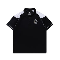 AFL Mens Performance Polo Shirt Collingwood Magpies