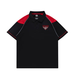 AFL Mens Performance Polo Shirt Essendon Bombers
