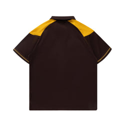 AFL Mens Performance Polo Shirt Hawthorn Hawks