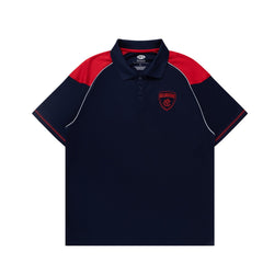 AFL Mens Performance Polo Shirt Melbourne Demons