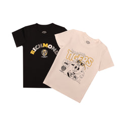 AFL Kids Twin Pack Graphic Tee Richmond Tigers