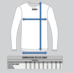 Gioca Compression Top - Royal Blue