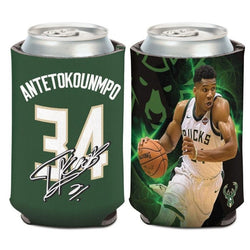 WinCraft Can Cooler Giannis Antetokounmpo
