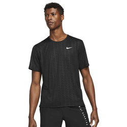 Nike Mens Run Division Miler Emboss Tee