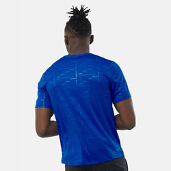 Nike Mens Dri-Fit UV Run Division Miler Embossed Tee