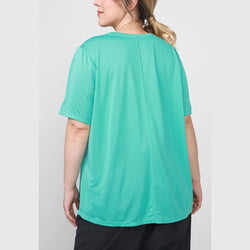 Nike Womens One Dri-Fit SS Top (Plus Size)