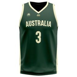 Australian Boomers Men Josh Giddey 2023 Basketball Jersey
