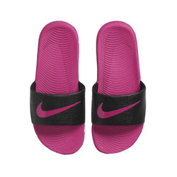 NIKE KAWA SLIDE (GS/PS) Blk/Pink