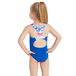 Zoggs Girls Sea Wash Actionback Swimsuit