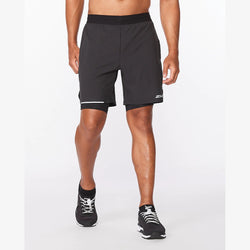 2XU Aero 2-in-1 7 Inch Shorts