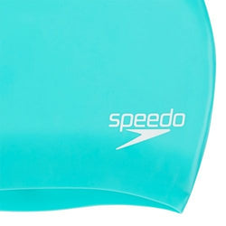 Speedo Long Hair Silicone Swim Cap Spearmint