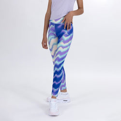 Adidas Girls Dance Aeroready High Waisted Printed Tights