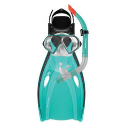Mirage Mission Silitex Adult Mask Snorkel Fin Set