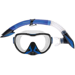 Mirage Diamond Silicone Mask and Snorkel Set  Adult