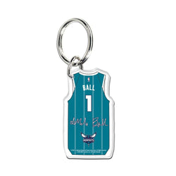 WinCraft Premium Acrylic NBA Key Ring Lamelo Ball Hornets