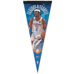 WinCraft Premium Pennant Shai Gilgeous-Alexander OKC