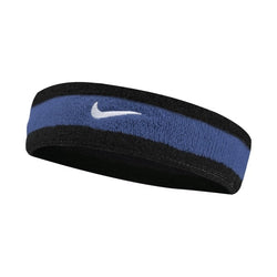 Nike Swoosh Headband Black / Star Blue