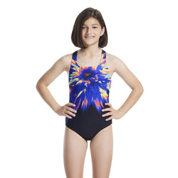 Speedo Junior Girls Powerstrike One Piece Swimsuit