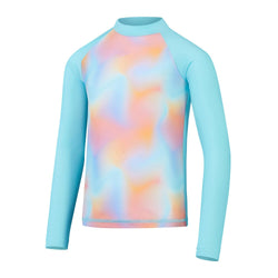 Speedo Girls Printed Long Sleeve Rash Top