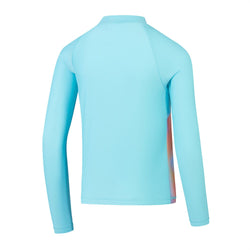 Speedo Girls Printed Long Sleeve Rash Top