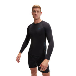 Speedo Mens Eco Endurance+ Splice Rash Top