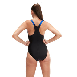 Speedo Womens Hyperboom Splice Racerback Swimsuit