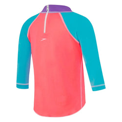 Speedo Toddler Girl Logo L/S Sun Top