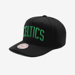 Mitchell & Ness MVP Team Wordmark Snapback Cap Boston Celtics
