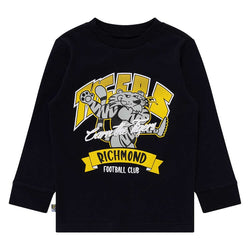 AFL Kids Supporter Long Sleeve Tee Richmond Tigers