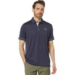 Puma Mens Cloudspun Haystack Golf Polo Shirt