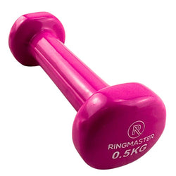 Ringmaster .5Kg PVC Vinyl Coated Dumbbell