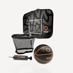 VULY Trampoline Basketball Set