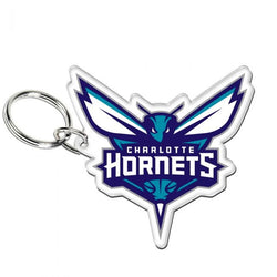 WinCraft Premium Acrylic Key Ring Charlotte Hornets
