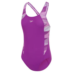 Speedo Girls Hyperboom Splice Muscleback Swimsuit