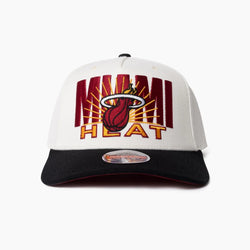 Mitchell & Ness Post Up MVP Snapback Cap Miami Heat