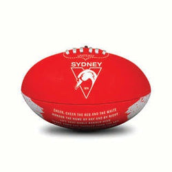 Sherrin AFL Team Range Song Ball Sydney Swans