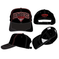 AFL Bevelled Supporters Cap Essendon Bombers