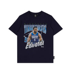 NBA Essentials Youth Anthony Edwards Minnesota Timberwolves Floyd Vintage Tee