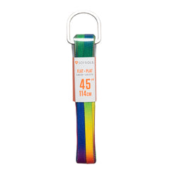 SOFSOLE 45" Rainbow Flat Shoe Laces
