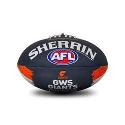 Sherrin AFL Team Range Song Ball GWS Giants