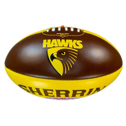 Sherrin AFL Team Icon PVC Hawthorn Hawks Sz 3